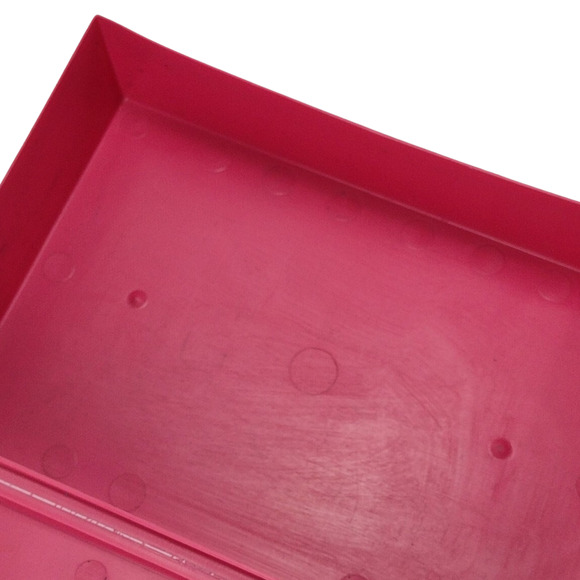 Empire Pencil Corp. Pink Box Y2K Vintage 2000's Plastic Storage Case - Picture 9 of 11